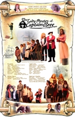 poster van Captain Bree and her Lady Pirates